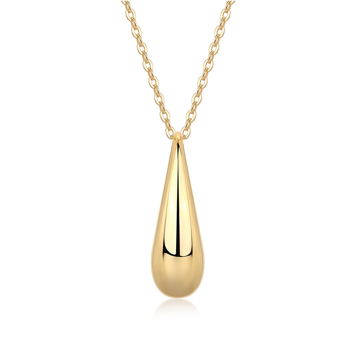 1Evening Love - A Fashionable And Trendy Diamond Pendant Necklace Set With Moissanite S925 Sterling Silver And Gold Plating Prohibit TikTok sales - 5 - CJ