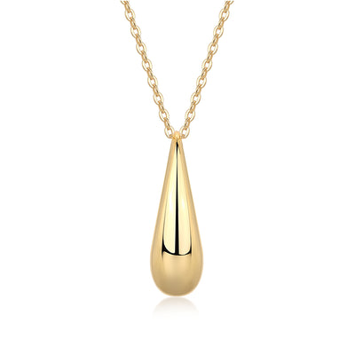 1Evening Love - A Fashionable And Trendy Diamond Pendant Necklace Set With Moissanite S925 Sterling Silver And Gold Plating Prohibit TikTok sales - 5 - CJ