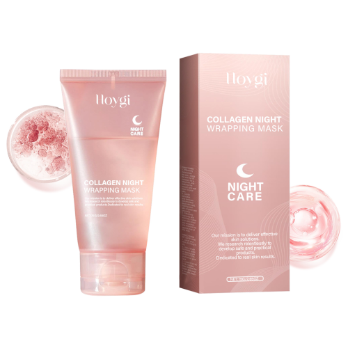 Hoygi Collagen Tear Mask, Gentle Cleansing, Exfoliating, Moisturizing, Moisturizing, Skin Care And Brightening Mask - 5 - CJ