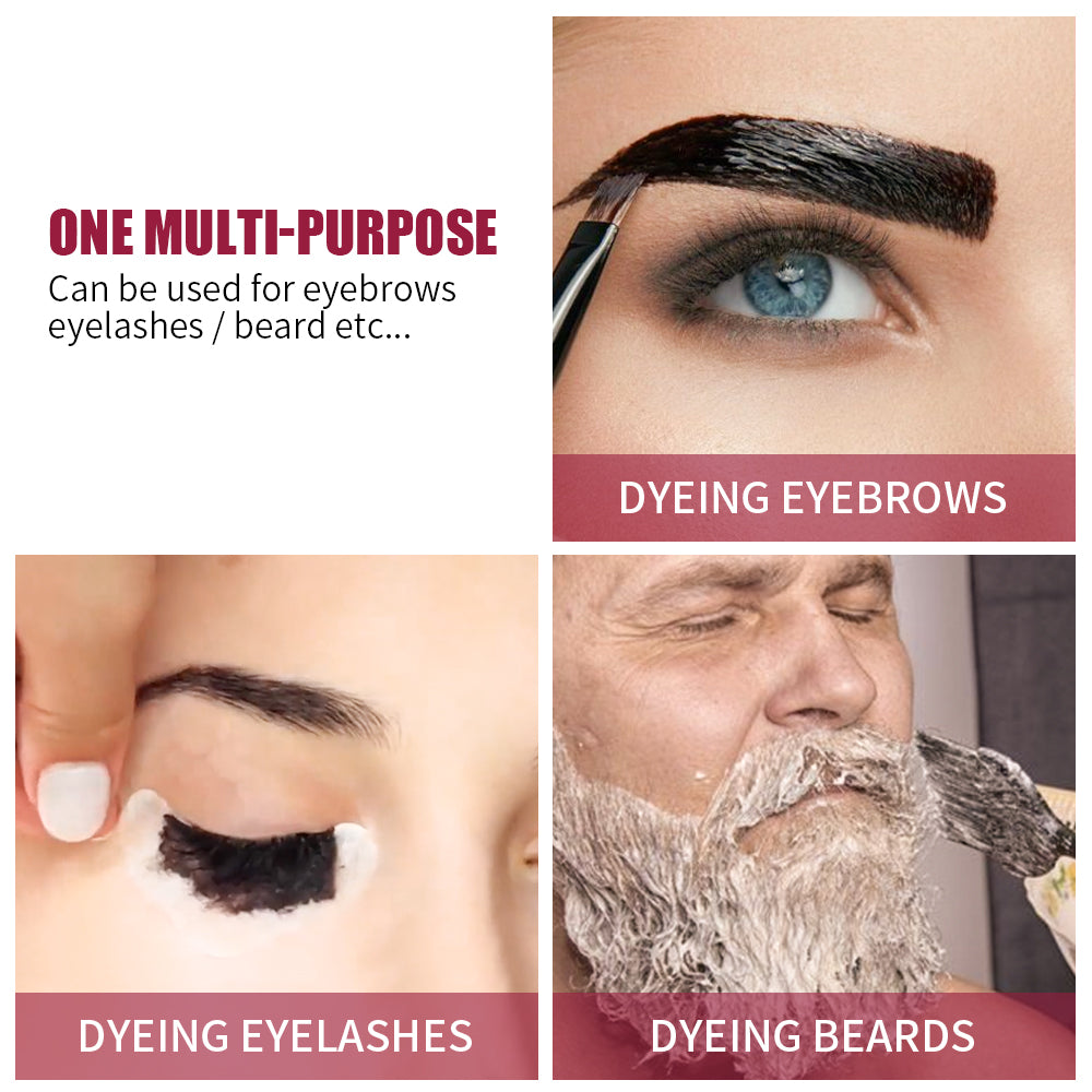 ICONSIGN Eyelash Eyebrow Dye Tint Kit Brow Lamination Mascara Lift Tinting Tattoo Dye Eyes Makeup Tools - 5.0 - CJ
