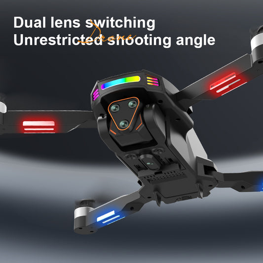 2026 New Foldable Four - axis Aerial Photography Drone X01 With 4.5 - inch Independent Display, Equipped With Dual Camera, WIFI USB Charging, Remote Control, Electric Adjustable Camera, Support Multi - angl - 5 - CJ