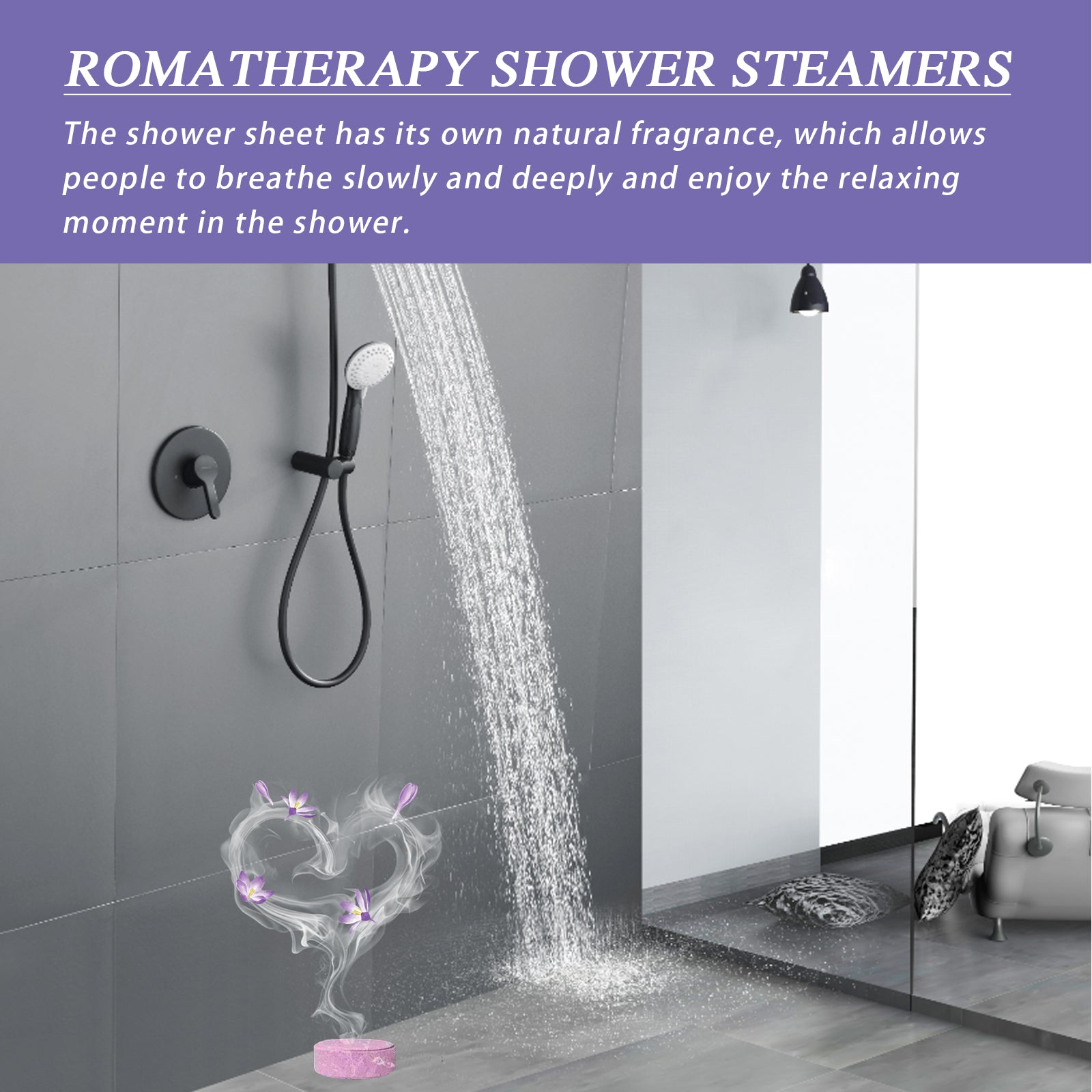 Ximonth Scented Shower Tablets, Body Cleansing And Moisturizing Skin Care Bathroom Home Bath Bath Cleansing Tablets - 5 - CJ