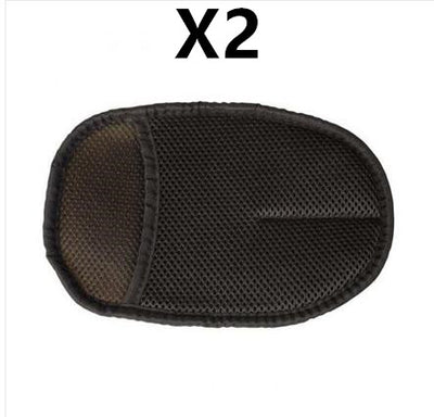 Car type soft hair car wash cleaning gloves car motorcycle car wash car care cleaning tools - 0 - CJ - 2pcs Black - CJQCGJQC00024 - 2pcs Black