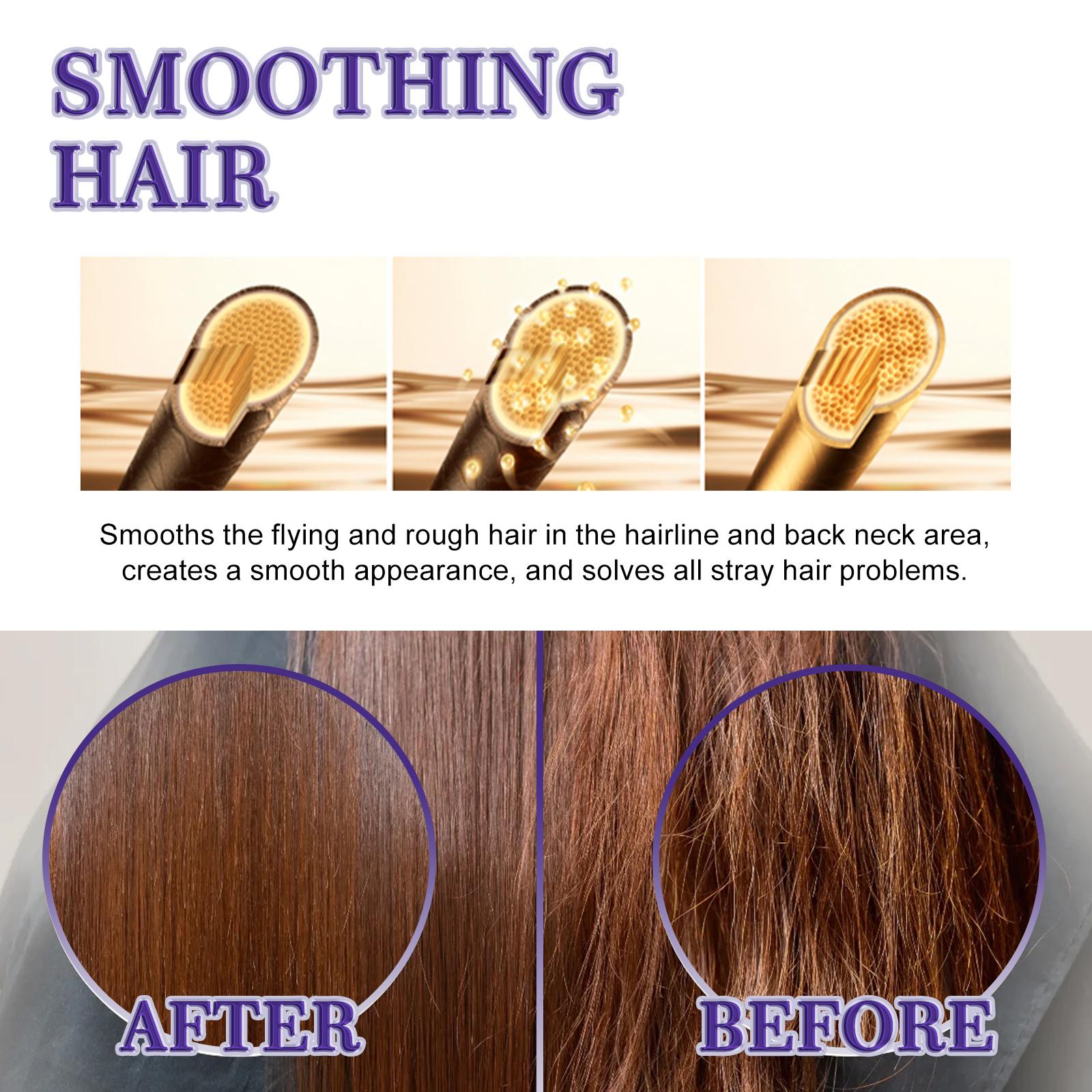 EELHOE Hair Wax Stick Broken Hair Polishing Hair Wax Stick Small Broken Hair Hair Finishing Broken Hair Styling Cream Haircare Gel Haircare - 5.0 - CJ
