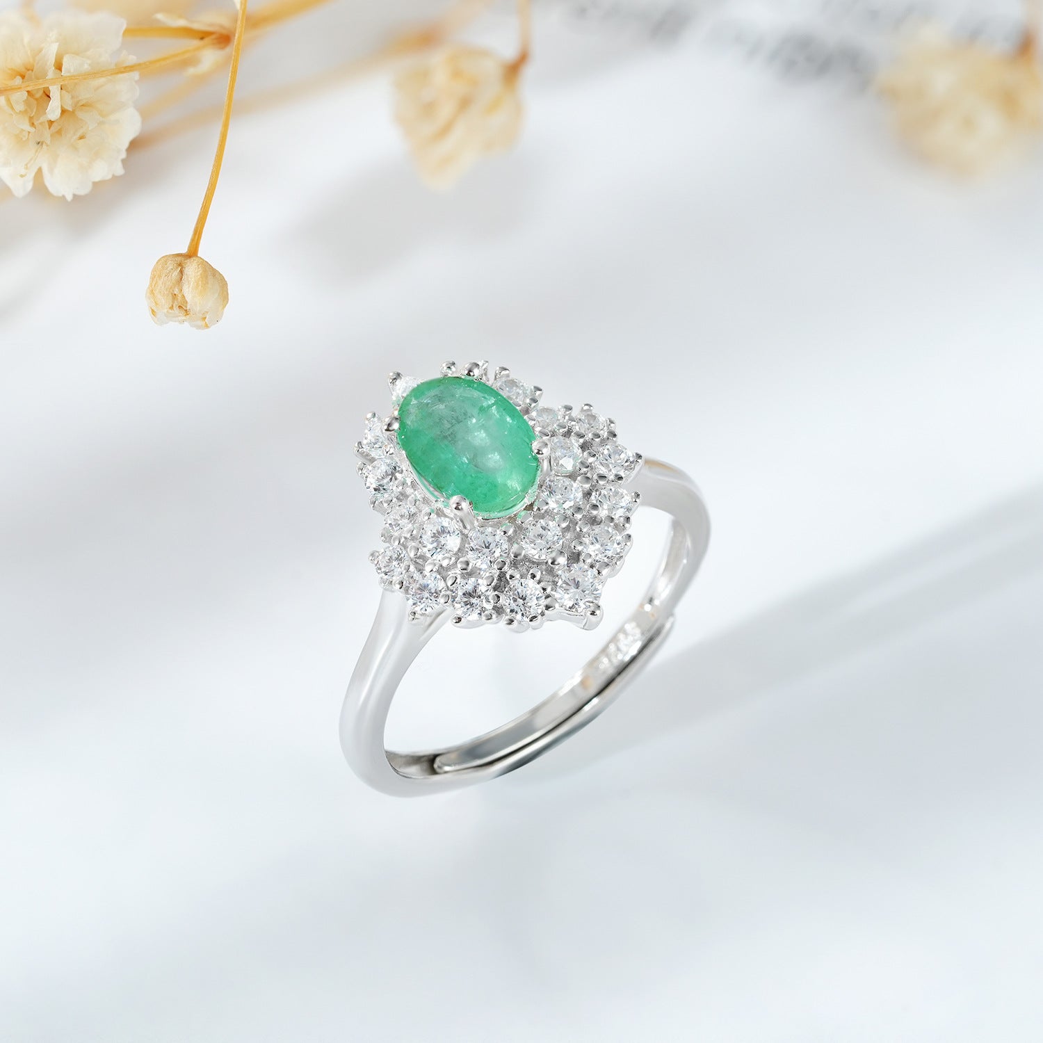 Luxury Style Women's Ring Temperament Fashion Ring Versatile S925 Silver - 4 - CJ