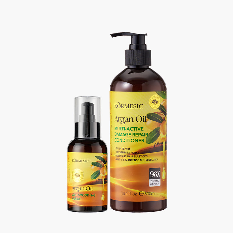 KORMESIC Moroccan Argan Oil Lightweight Smooth Hair Oil 110ml - 4 - CJ