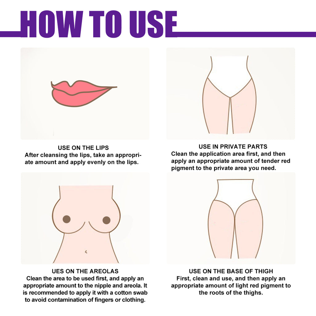 EELHOE Rejuvenator Areola Intimate Area Rejuvenator Lip Joints Melanin Removal