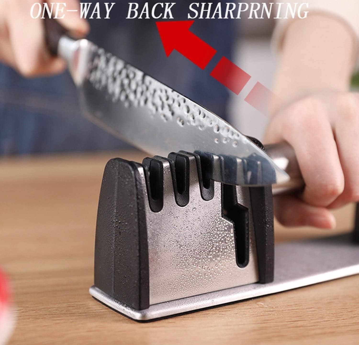 1pcs 4 - in - 1 Kitchen Blade And Scissor Sharpening Tool - 5 - CJ