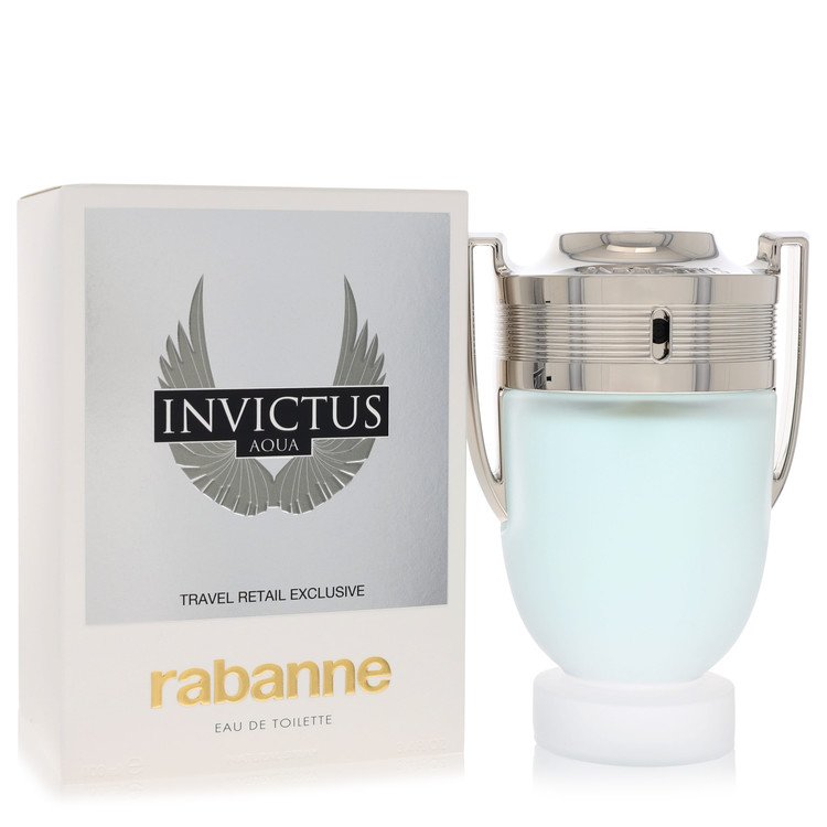 Invictus Aqua by Paco Rabanne Eau De Toilette Spray 3.4 oz